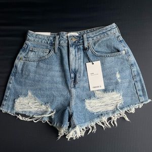 NWT denim shorts